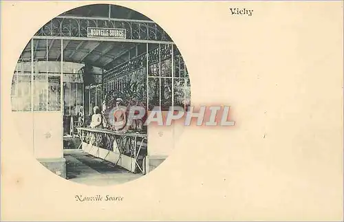 Cartes postales Vichy Nouvelle Source (carte 1900)