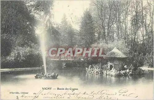 Cartes postales Vichy Bassin des Cygnes