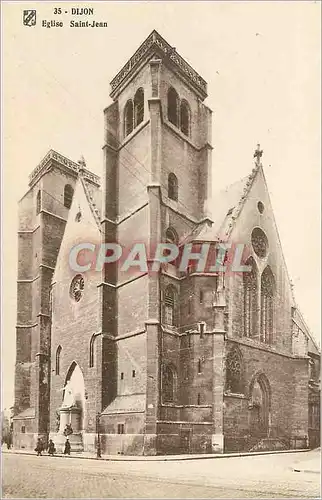 Cartes postales Dijon Eglise Saint Jean