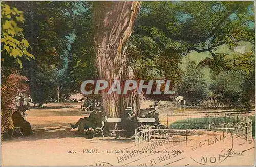 Cartes postales Vichy Un Coin du Parc au Bassin des Cygnes