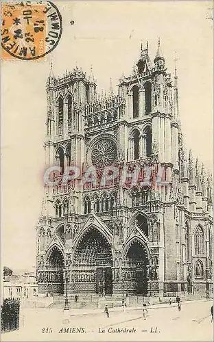 Cartes postales Amiens La Cathedrale