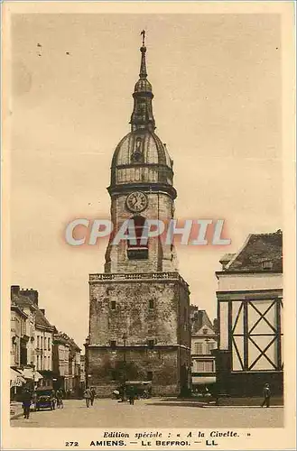 Cartes postales Amiens Le Beffroi