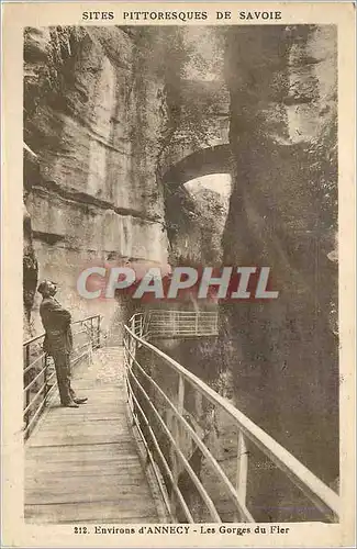 Cartes postales Environs d'Annecy Les Gorges du Fier