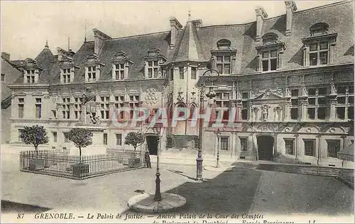 Cartes postales Grenoble le Palais de Justice