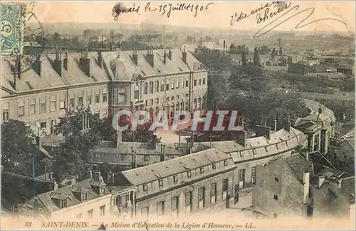 Cartes postales Saint Denis La maison d'education de la Legion d'honneur