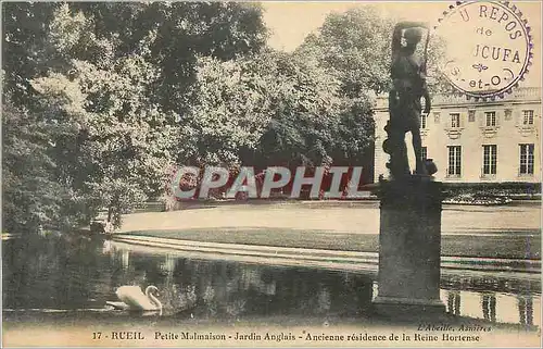 Cartes postales Rueil Petite Malmaison Jardin Anglais Ancienne Residence de la Reine Hortense