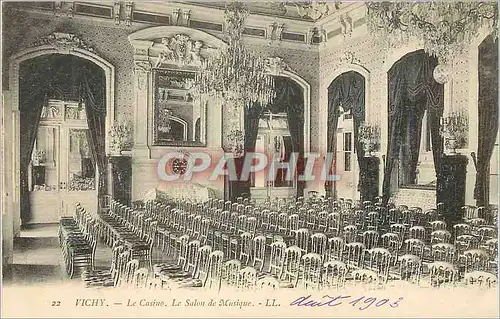 Cartes postales Vichy Le Casino Le Salon de Musique