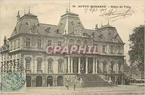 Cartes postales Autun Moderne Hotel