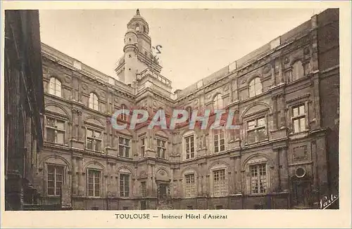 Cartes postales Toulouse Interieur Hotel d'Assezat