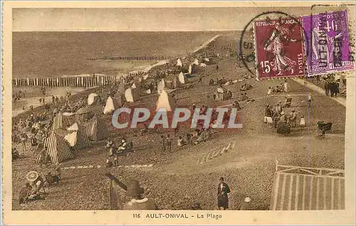 Cartes postales Ault Onival La Plage