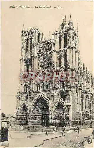 Cartes postales Amiens La Cathedrale