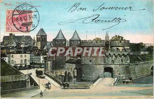 Cartes postales Metz Place des Allemands