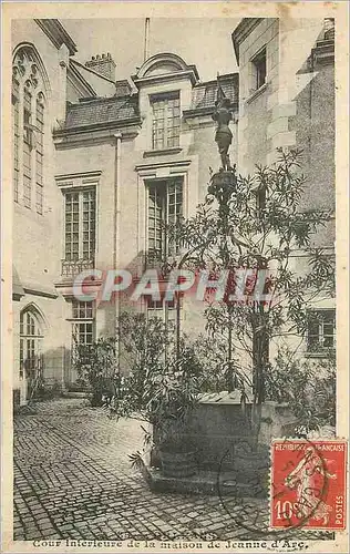 Cartes postales Cour Inferieure de la Maison de Jeanne d'Arc Orleans