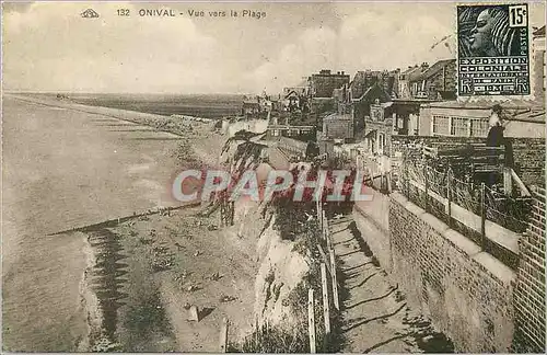 Cartes postales Onival Vue vers la Plage