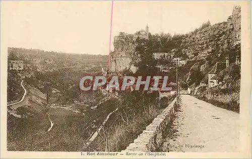 Cartes postales Rocamadour Route de l'Hospitalet