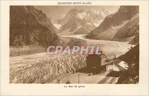 Cartes postales Chamonix Mont Blanc La Mer de Glace