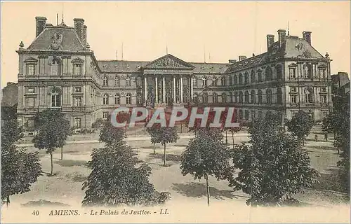 Cartes postales Amiens Le Palais de Justice