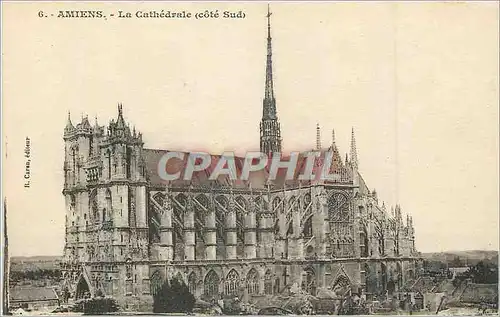 Cartes postales Amiens La Cathedrale Cote Sud
