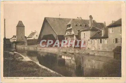 Cartes postales Strasbourg Quartier des Moulins