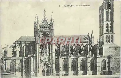 Cartes postales Limoges La Cathedrale