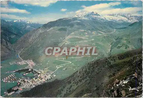 Cartes postales moderne Andermatt und Oberalppab 2045 m