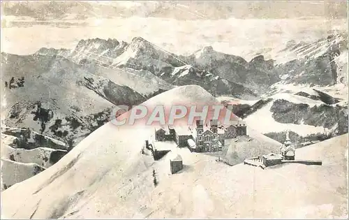 Cartes postales moderne Pelerinage de Notre Dame de la Salette Paysage d'Hiver dans le Calme des Hauteurs