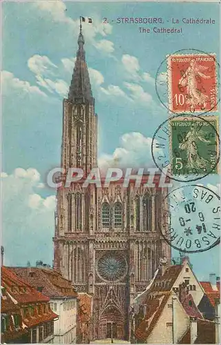 Cartes postales Strasbourg La Cathedrale