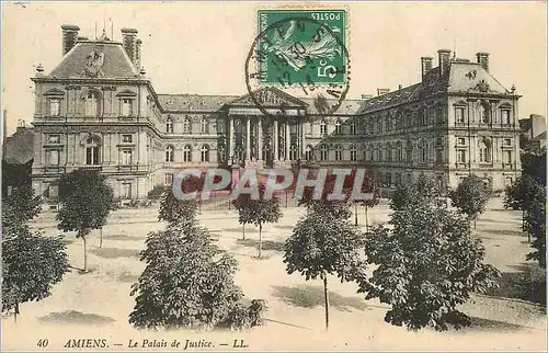 Cartes postales Amiens Le Palais de Justice