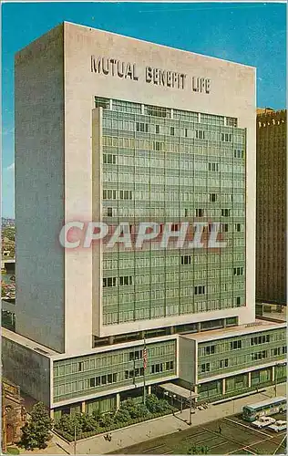 Cartes postales moderne New Jersey Newark Mutuel Benefit Life Building