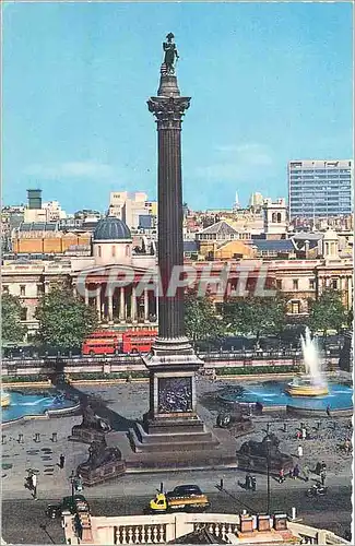 Cartes postales moderne London Nelson Column Trafalgar Square