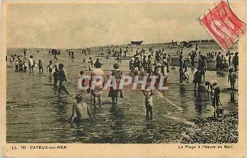 Cartes postales Cayeux sur Mer La Plage a l'heure du Bain