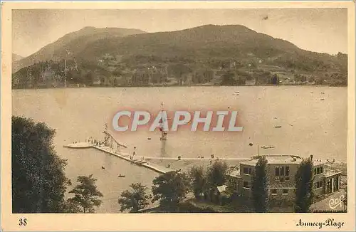 Cartes postales Annecy Plage