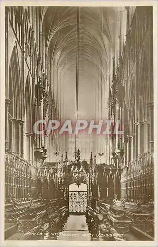 Cartes postales The Choie Westminster Abbey Looking West