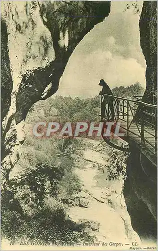 Cartes postales Les Gorges du Fier Interieur des Gorges