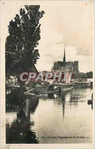 Cartes postales moderne Amiens Paysage sur la Somme