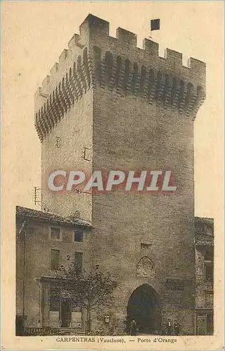 Cartes postales Carpentras (Vaucluse) Porte d'Orange