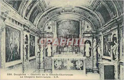 Cartes postales Dauphine Couvent de la Grande Chartreuse La Chapelle Saint Louis