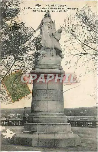 Cartes postales Perigueux le Monument des Enfants de la Dordogne