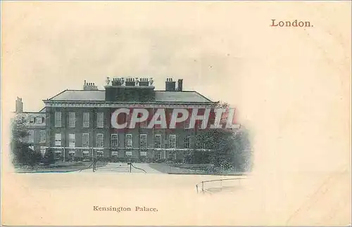 Cartes postales London Kensington Palace
