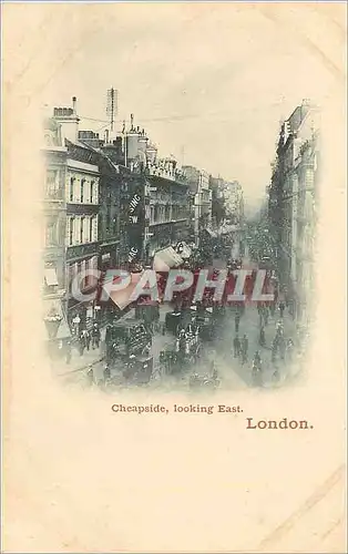 Cartes postales London Cheapside Looking East