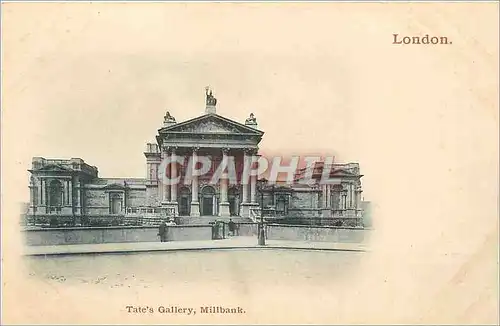 Cartes postales London Tate's Gallery Millbank