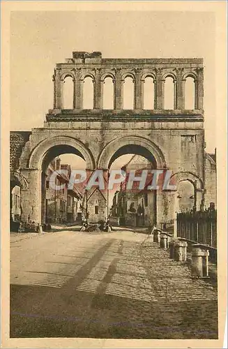 Cartes postales Autun Antique Porte Romaine dite d'Arroux (Exterieur)