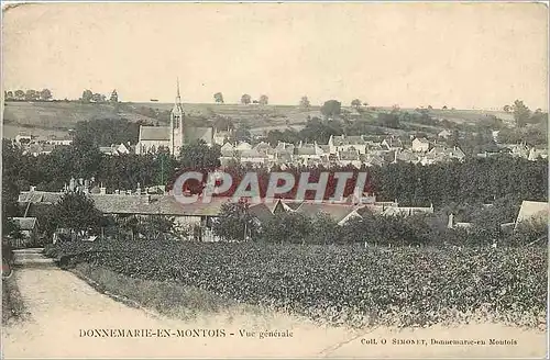 Cartes postales Donnemarie en Montois Vue Generale