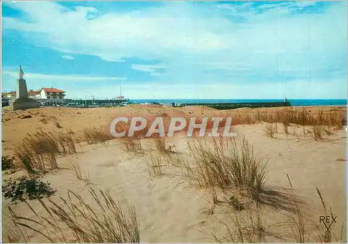 Cartes postales moderne Hossegor Capbreton Les Dunes et la Vierge