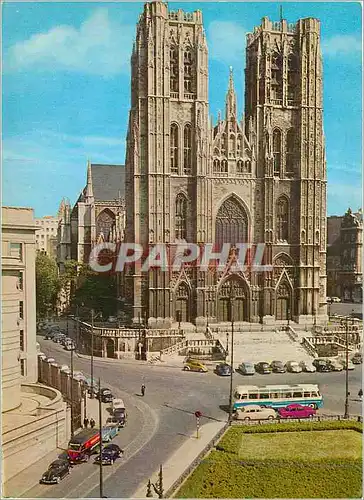 Cartes postales moderne Bruxelles Collegiale des SS Michel et Gudule