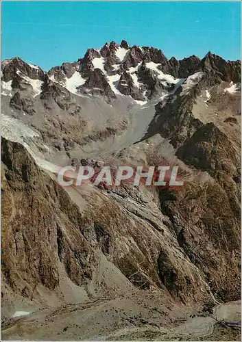 Cartes postales moderne Masif de l'Oisans du Pre de Mme Carle (1875m) aux Agneaux (3663m)