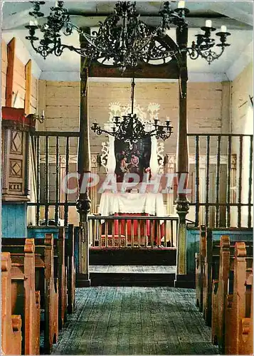 Cartes postales moderne Norway Karasjok Church the Interior