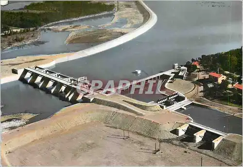 Cartes postales moderne Vallee de la Durance la Barrage de Cadarache vue Generale