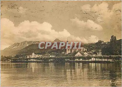 Cartes postales moderne Evian les Bains et le Dent d'Oche