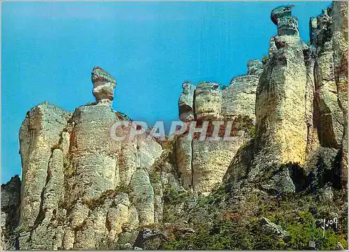 Cartes postales Les Gorges de la Jonte (Lozere) Couleurs et Lumiere de France Les Vases de Chine et de Sevres